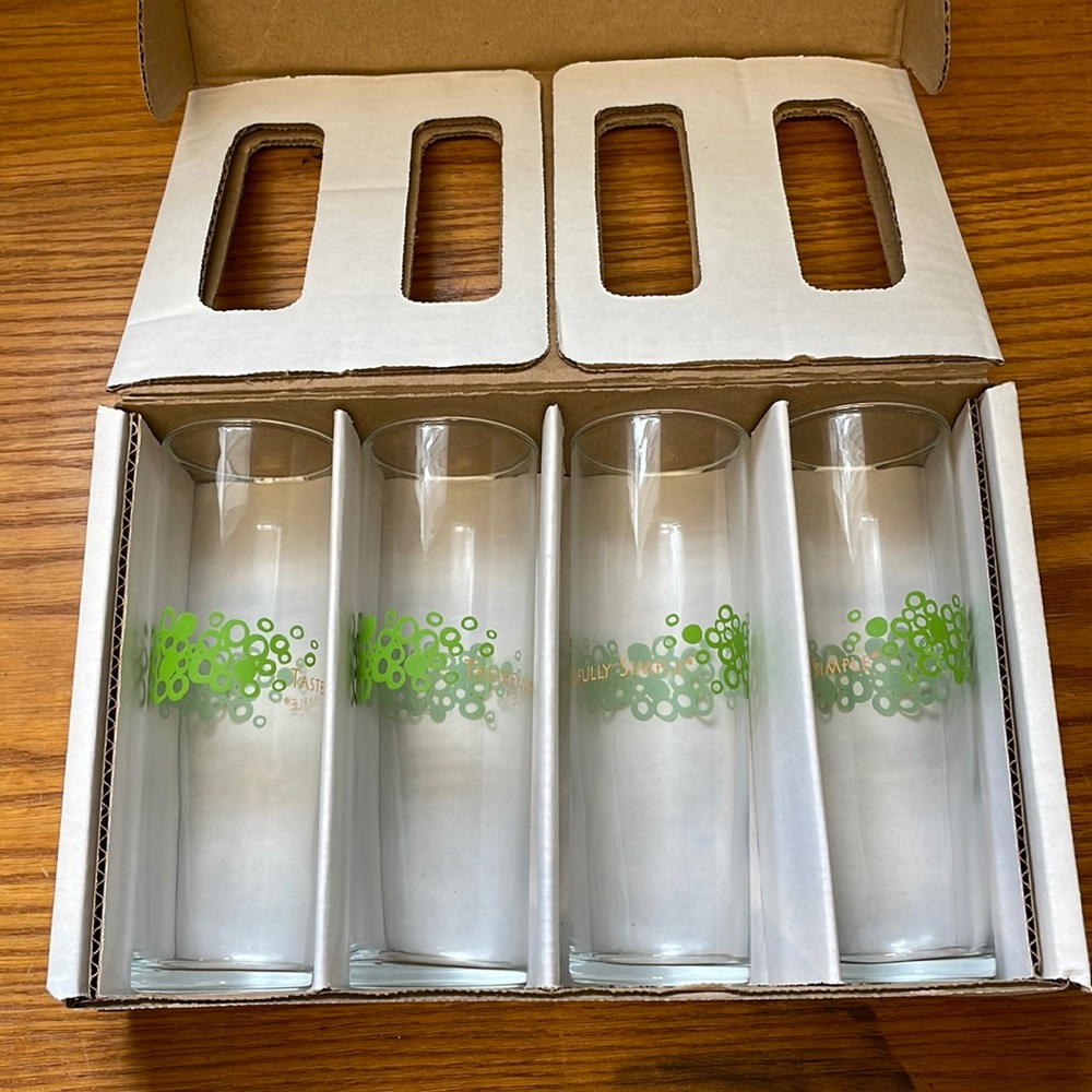 Tastefully Simple Glassware